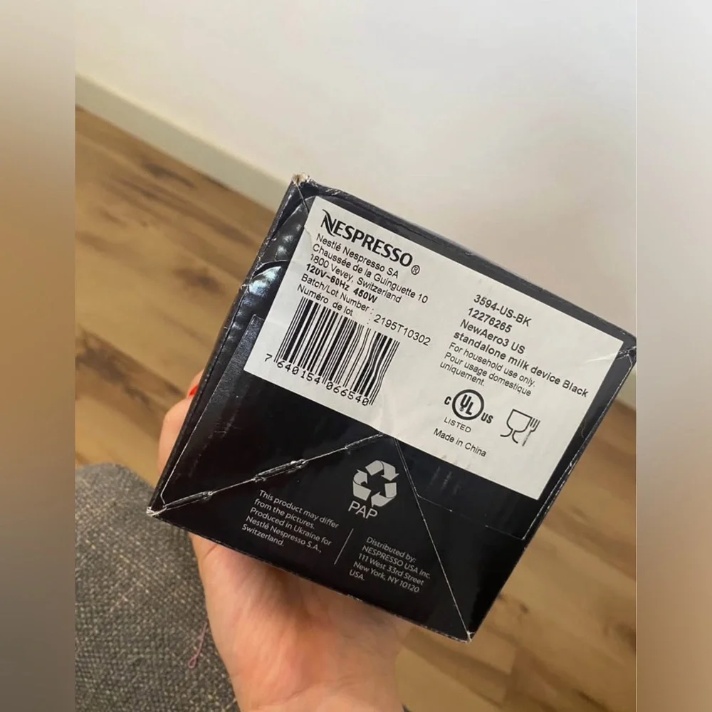 Nespresso Aeroccino 3 Frother - Picture 4 of 4